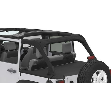 Bestop 41829-35 Wrangler Unlimited Cargo Cover, Black Diamond Fits select: 2015-2018 JEEP WRANGLER UNLIMITED, 2012-2014 JEEP WRANGLER