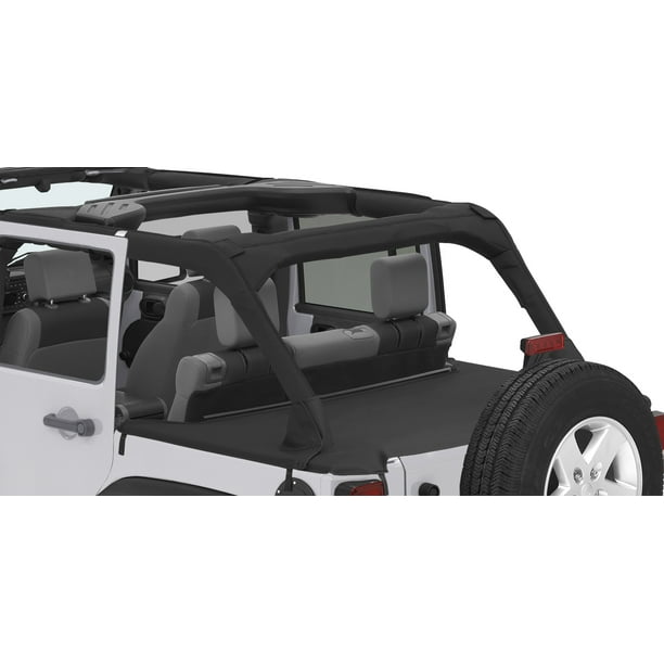 Bestop 41829 35 Wrangler Unlimited Cargo Cover Black Diamond Walmart Com Walmart Com