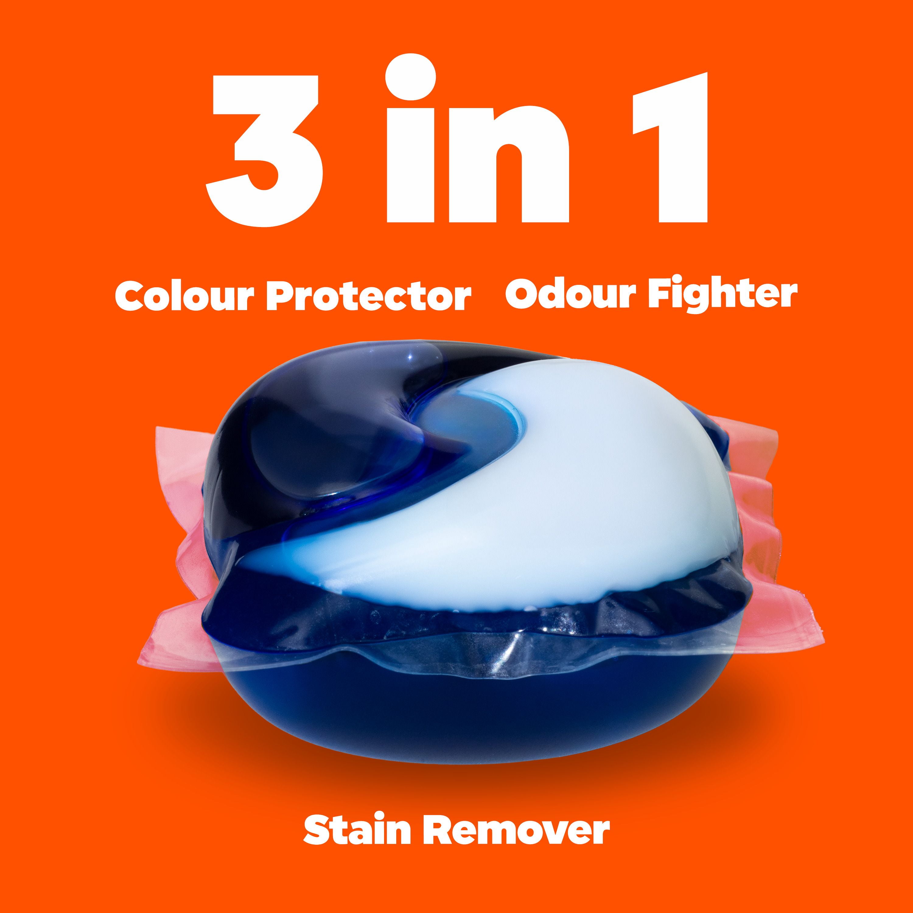 Détergent à lessive Tide PODS, détachant, éliminateur d’odeurs et protège-couleur 3 en de savon à lessive concentré, parfum Original