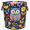 Multicolor 2, variant on ADECORIVY Cartoon Carrot Laundry Hamper, Foldable Dirty Clothes Laundry Basket, Light Beige Waterproof Storage Bin with Handles for Bathroom, Bedroom, Home