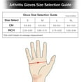 thumbnail image 2 of Arthritis Compression Gloves Relieve Pain from Rheumatoid, RSI,Carpal Tunnel, Hand Gloves Fingerless for Computer Typing and Dailywork, Support for Hands and Joints, 2 of 7