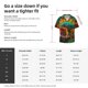 thumbnail image 5 of Fotbe Chameleon Camisa Estampada de Manga Corta para Hombre, Casual de Verano, Estilo Playero, Sin Arrugas-Small, 5 of 5