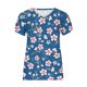 thumbnail image 3 of Fiudx Camisas para Mujer Camiseta Holgada con Cuello En V Estampada para Mujer, 3 of 4