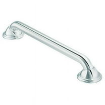 Moen LR8724D2CH Home Care 24-Inch Designer Stainless Steel Grab Bar with Concealed Screws, Chrome