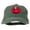 Dk Green, variant on Yin and Yang Logo Embroidered Pigment Dyed Cap - Dk Green OSFM