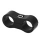 thumbnail image 3 of 10PCS 6AN Hose Separator Clamp Aluminum Alloy Fuel Line Separator for 3/8 Fuel Oil Brake Lines Water Pipe, 3 of 5