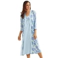 thumbnail image 1 of 2-Pc Printed Robe Set by Cozee Corner, 1 of 3
