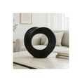 thumbnail image 3 of Decorative Home Decor Sculpture - Bathroom Accessory, Office and Room Decor Statement Piece - Modern Statue Accent for Living Room Decor, Bookself, Coffee Table or Artful Ornaments - 10" Black, 3 of 14