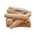 thumbnail image 1 of INS Retro Driftwood Glass Candleholder Romantic Home Creative Glass Decoration Candle Holder Romantic Dinner Table Decor, 1 of 5