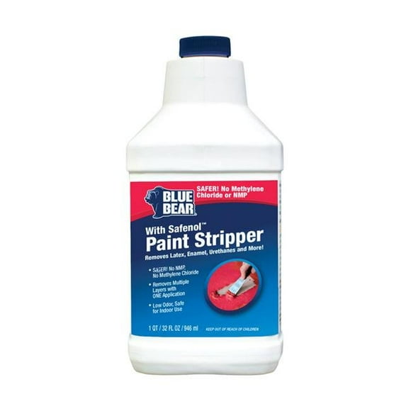 Blue Bear 1993070 Stripper Peinture & Vernis Safenol, 1 qt. - Lot de 6
