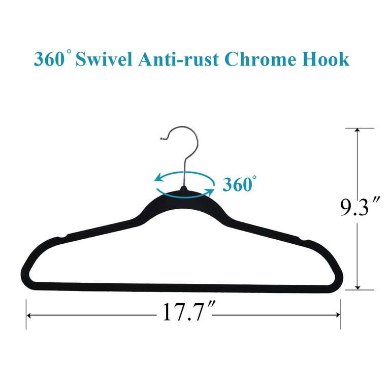 Premium Velvet Hangers/Suit Hangers Heavy Duty(30 Pack) - Non Slip