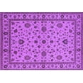 thumbnail image 1 of Ahgly Company Indoor Rectangle Oriental Purple Industrial Area Rugs, 5' x 8', 1 of 4
