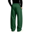 thumbnail image 4 of Mens Baggy Sweatpants Open Bottom Wide Leg Long Joggers For Men Loose Fit Athletic Lounge Pants With Pockets, 4 of 4