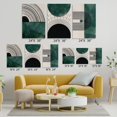 thumbnail image 3 of Set of 3 Mid Century Wall Art Prints,Boho Arch Art Prints,Abstract Neutral Modern Art,Boho Posters Prints Abstract Wall Art Black Emerald Rainbow Art Boho Wall Art for Bedroom Decor 12"X16", 3 of 3