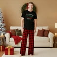 thumbnail image 7 of Family Christmas Pajamas Set Short Sleeve - Matching Holiday Santa Gingerbread Printed PJs, 7 of 7