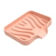 thumbnail image 4 of Titular de plato de jabón Contenedor de jabón Antideslizante con drenaje Caja de almacenamiento de jabón Bandeja Caja de jabón de viaje decorativa para fregadero de cocina , Rosado, 4 of 7