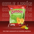 thumbnail image 5 of Zambos Premium Chile Limón Plantain Chips, 5.30 oz Bag, 5 of 10