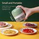 thumbnail image 2 of Mini procesador de alimentos con cuchara para picar ajo, jengibre, hierbas, chile, carne picada, cebolla Mini picadora eléctrica de ajo de dos piezas, recarga USB pequeña de 250 ml, 2 of 5