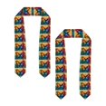 thumbnail image 2 of Zufioo Vibrant Rainbow Butterfly A Print Graduation Shawl Ribbon, Graduation Ribbon for Male and Female Graduates-Flattened, 2 of 7