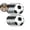 Multicolor-S, variant on 10Pcs Soccer Party Round Paper Plates 9" Soccer Disposable Paper Plates for Balls Sports Theme Party Decorations