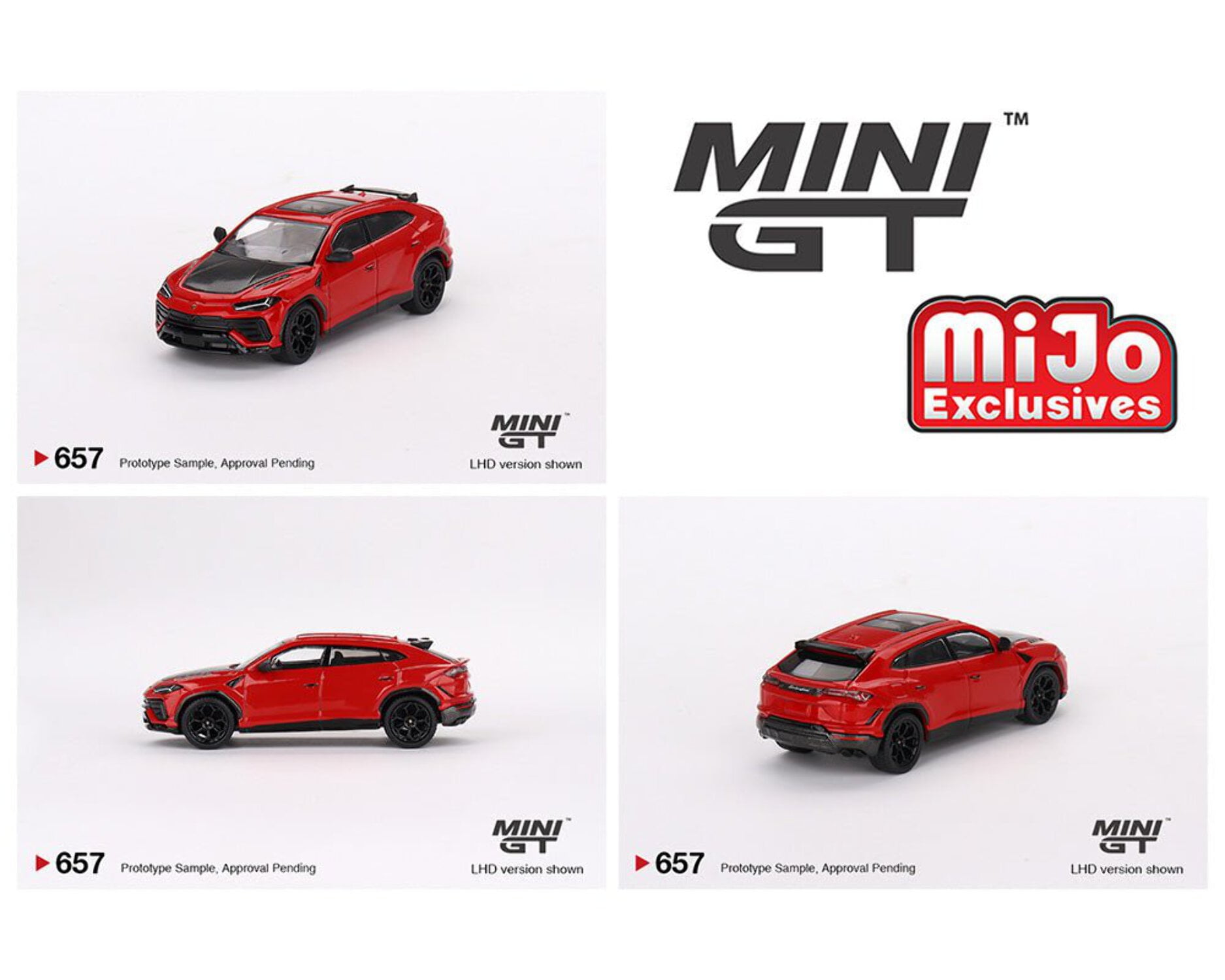 Mini GT Lamborghini Urus Arancio Borealis - Walmart.com
