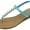 81020Blue, variant on Starbay Women's Grains of the Earth Gem Fashion Sandals
