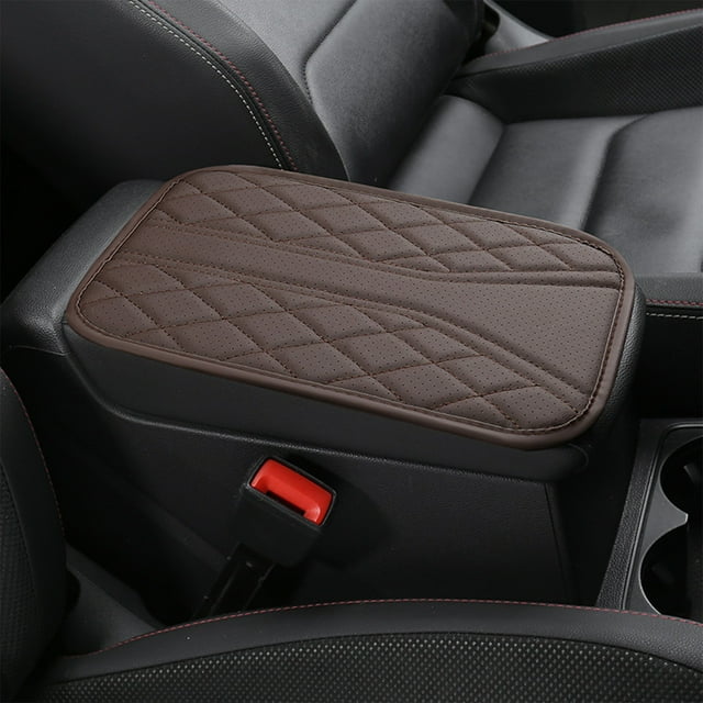 Housse d'Accoudoir de Console Centrale Confort Amélioré avec Fonction de Rangement - Accessoire Universel pour le Soutien des Coudes et l'Organisation - Amélioration de l'Intérieur du Véhicule Toutes Saisons