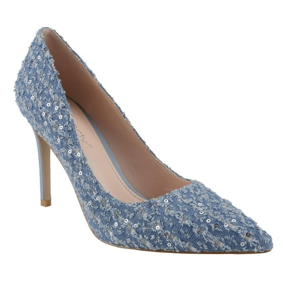 【MONICA-34】Belovely Pointy heels Glitter heels PROM shoes Stiletto heels Wedding Heels Bridal shoes for women Classy Fashion Footwear Girl Walking Shoes Elegant Stylish High Heels High Heel