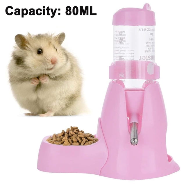 Botella de Agua Pink-Little Pet + Hervidor 80ml Ormromra 220910-1