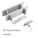 thumbnail image 2 of 20 Unids/pack 200mm Barra En T De Acero Inoxidable Tirador Perilla Para Puerta De Cocina Perillas De Alacena Suministros Para El Hogar, 2 of 7