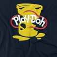 thumbnail image 2 of Play Doh Play Doh Messy Stencil Logo Women's T Shirt, Navy, Medium, 2 of 6