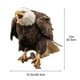thumbnail image 3 of Espantapájaros realista con forma de búho | Decoración colgante repelente de pájaros para jardín, huerto y balcón | Decoración exterior resistente a la intemperie, 3 of 6