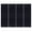 Black, variant on 12Pieces Acoustics Foam Wall Tiles Square Foam Panel Polyester Fiber Wall Panels for Quiet Study Spaces Libraries