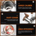 thumbnail image 4 of YOPTOP 4L Stainless Steel Tea Kettles  Whistling Tea Kettle Teapot with Cool Grip for Boiling Water  Coffee  Tea  Milk  Flat Bottomed for Gas Induction Cooker Boil Water  Blue, 4 of 8