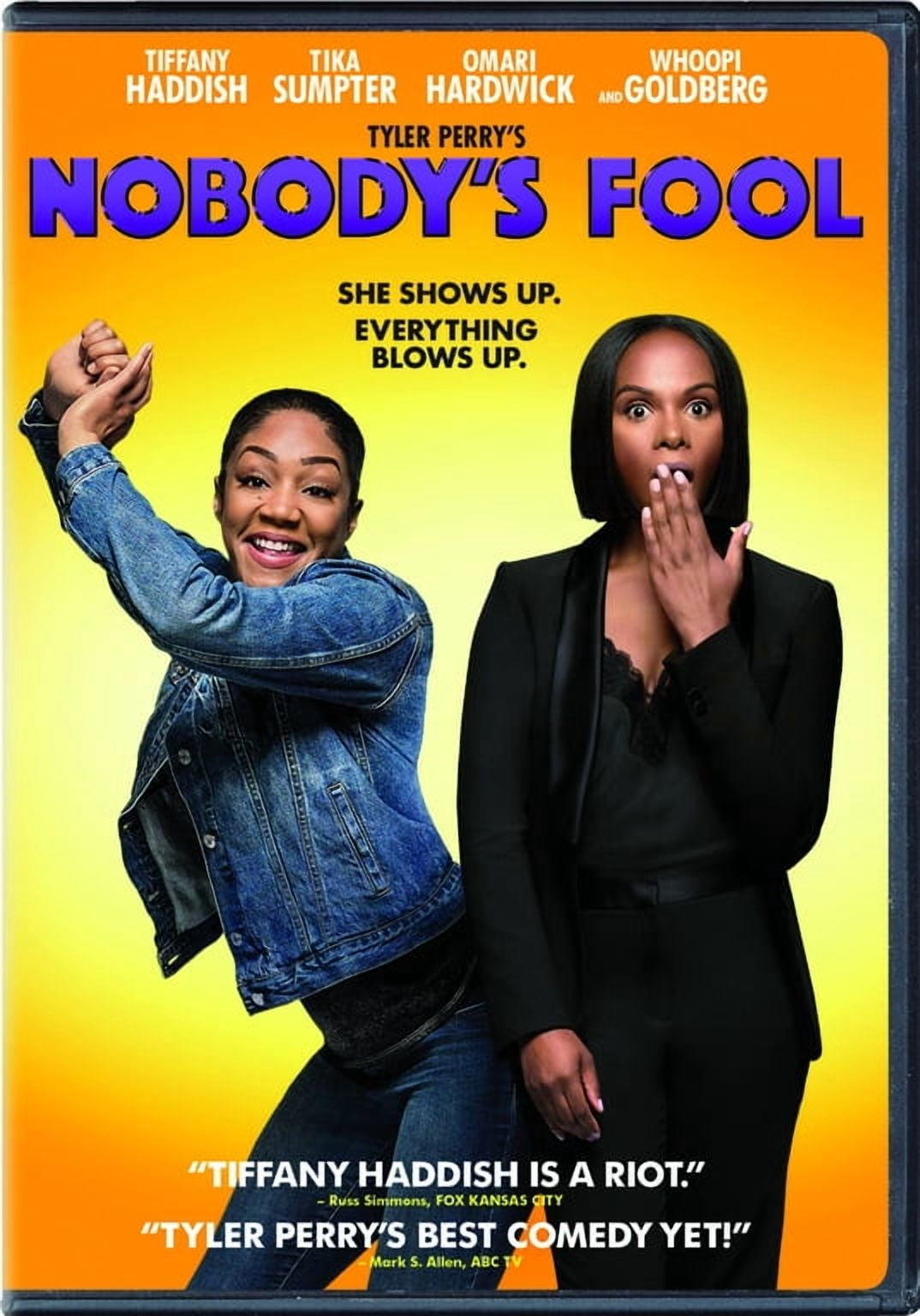 【新品未開封】WAKE UP THE FOOL Blu-ray Tyler Perry's Nobody's Fool Comedy Movie (Blu-ray) Starring