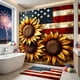 thumbnail image 1 of Independence Day Holiday Party Celebration Shower Curtain Bathroom Partition Decoration Hanging Curtain, 1 of 6