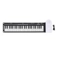 thumbnail image 2 of Teclado De Piano Rodante De 49 Teclas, Material ABS De Silicona Con Parlantes Incorporados, Teclado De Piano Plegable Eléctrico Digital Portátil Recargable Para Para, 2 of 7