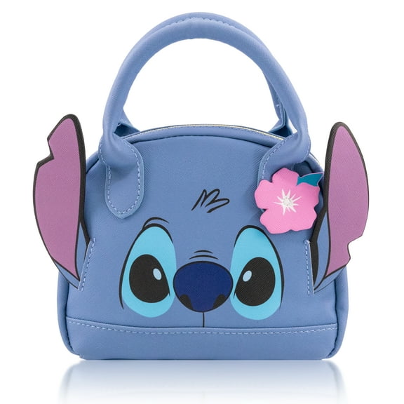 Disney Stitch Purse Crossbody Handbag for Women | Stitch Mini Leather Women's Shoulder Handbag | Stitch Accessories for Girls, Boys, Adults, Unisex