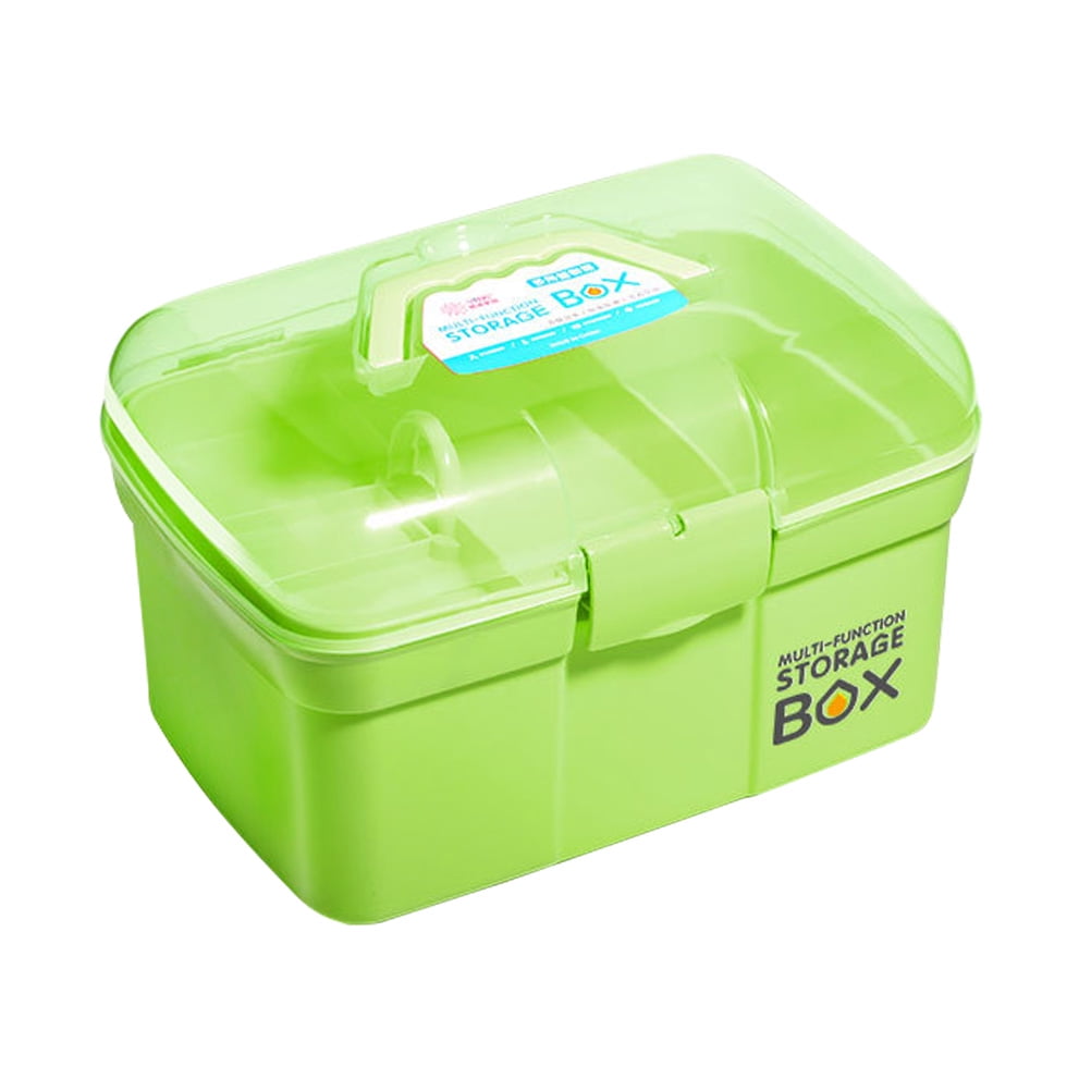 Rosarivae Professional Nail Art Tool Plastic Storage Box Storage Container Portable for