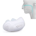 thumbnail image 1 of Dispositivos antirronquidos, dispositivo y filtro purificador de aire, solución NOR, dilatador nasal, puede aliviar la respiración y dormir cómodamente (cinturón fijo incluido) Adepaton 221795-3, 1 of 9