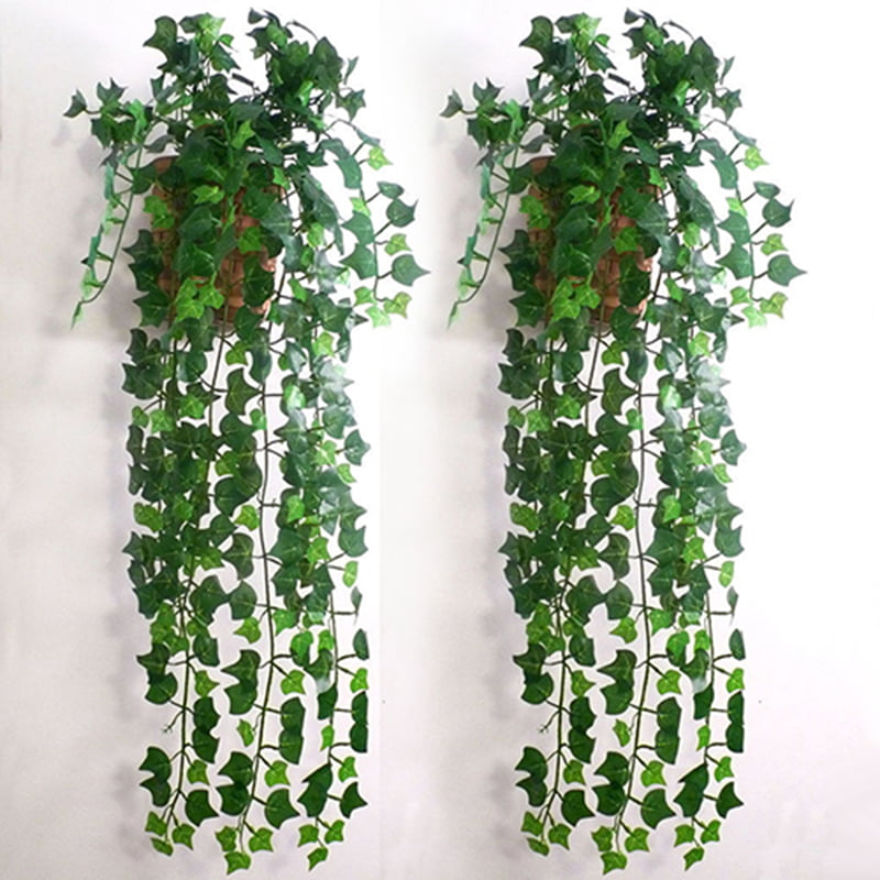 Premium Artificial Trailing Ivy Vine Leaf Garland Fern Greenery Plants Foliage 