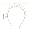 thumbnail image 4 of Diadema Minnieouse Accesorio para el cabello Dorado, 4 of 5