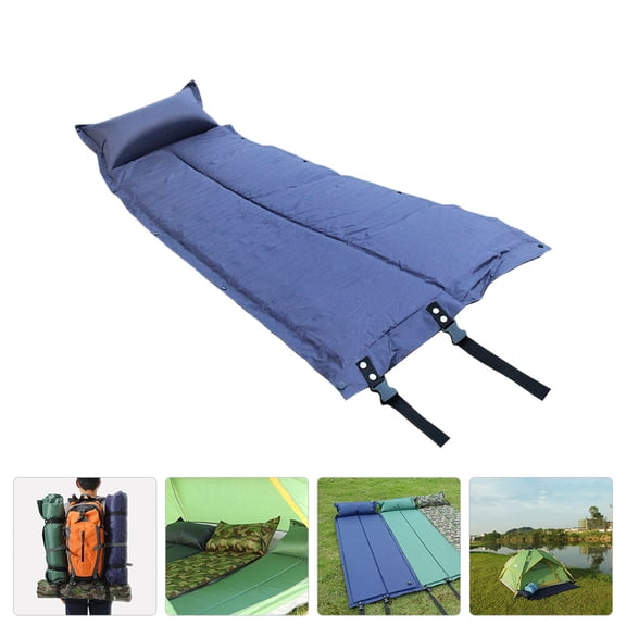 ETHZZLE Compact Wear-Resistant Sleeping Pad Inflatable Camping Accessory Assorted Colors