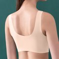 thumbnail image 6 of Womens Bras 3-Pack Sexy Top Bra Wire Free Underwears Base Vest Style Sports Lingerie Sports Bra Multicolor16 2XL, 6 of 8