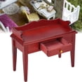 thumbnail image 4 of Miniature Table, Wood Dollhouse Table, Exquisite Durable Sturdy Safe Home For Dollhouse, 4 of 8