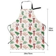 thumbnail image 6 of XMXT 1 Pcs Waterproof Kitchen Cooking Apron, Cartoon Christmas Bells Design Adjustable Aprons for Women Men with Pockets, 6 of 9