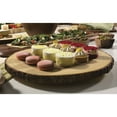 thumbnail image 2 of Lipper International 1066 Acacia Lazy Susan Large Slab with Bark Rim, Brown, 2 of 8