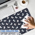 thumbnail image 4 of Long Mouse Pads for Desk,Dark Blue Cartoon Unicorn Heart Pattern Desk Mats on Top Of Desks, Desk Mouse Pad Extra Large with 3mm Non-Slip Base and Stitched Edge for Gaming,Office,Work,Home 31.5"x11.8", 4 of 6