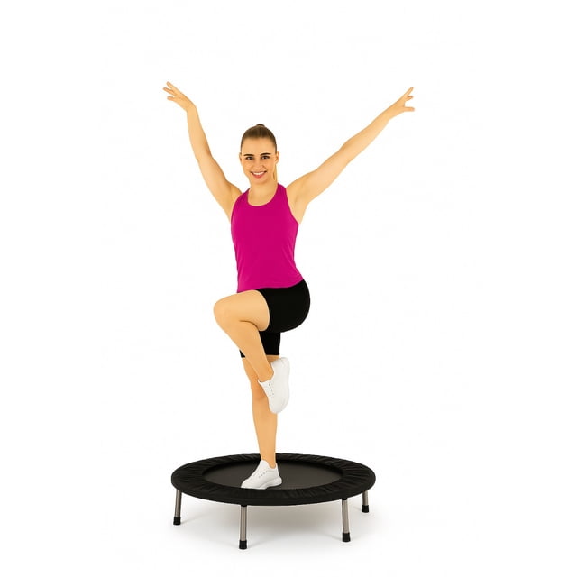 Trampolín Brincolín Para Aeróbicos Fitness Ejercicio Jumping