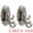 Copper, variant on Unique Bargains 2Pcs Utility Hooks Metal Durable Hooks Copper